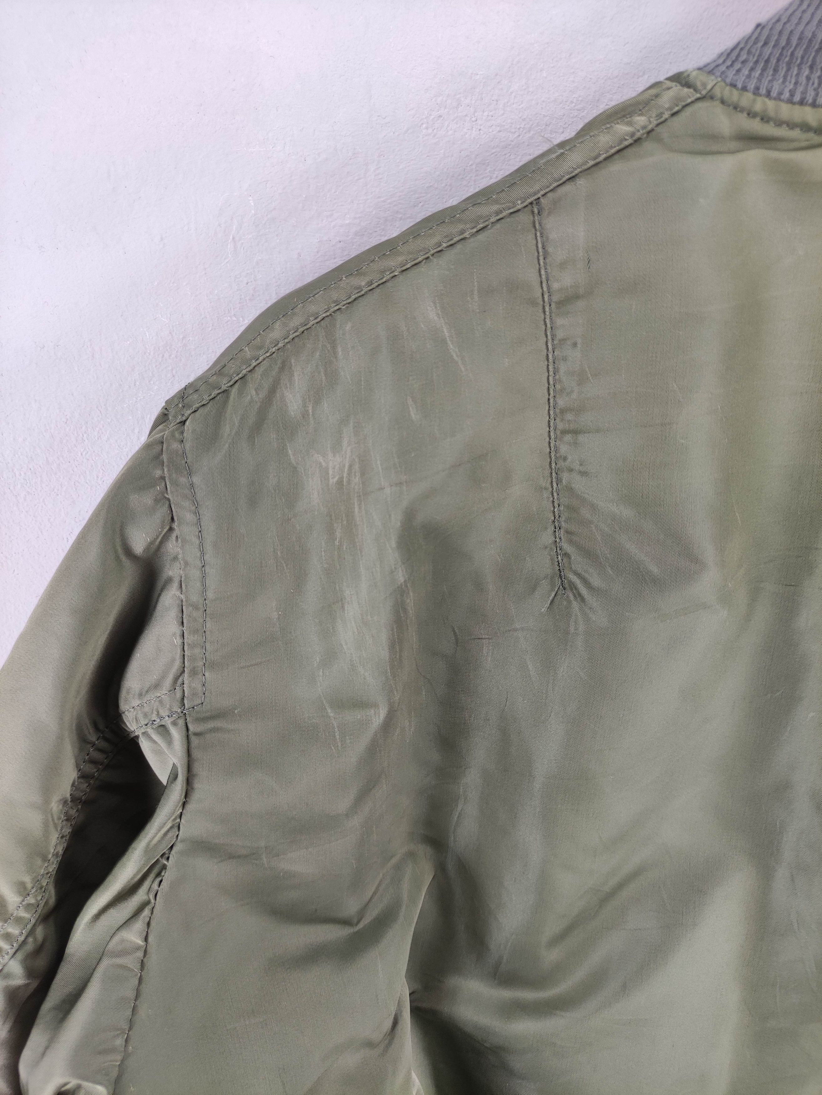 Alpha Industries Vintage Alpha Industries Ma-1 Bomber Jacket Reversible Size US XL / EU 56 / 4 - 13 Thumbnail