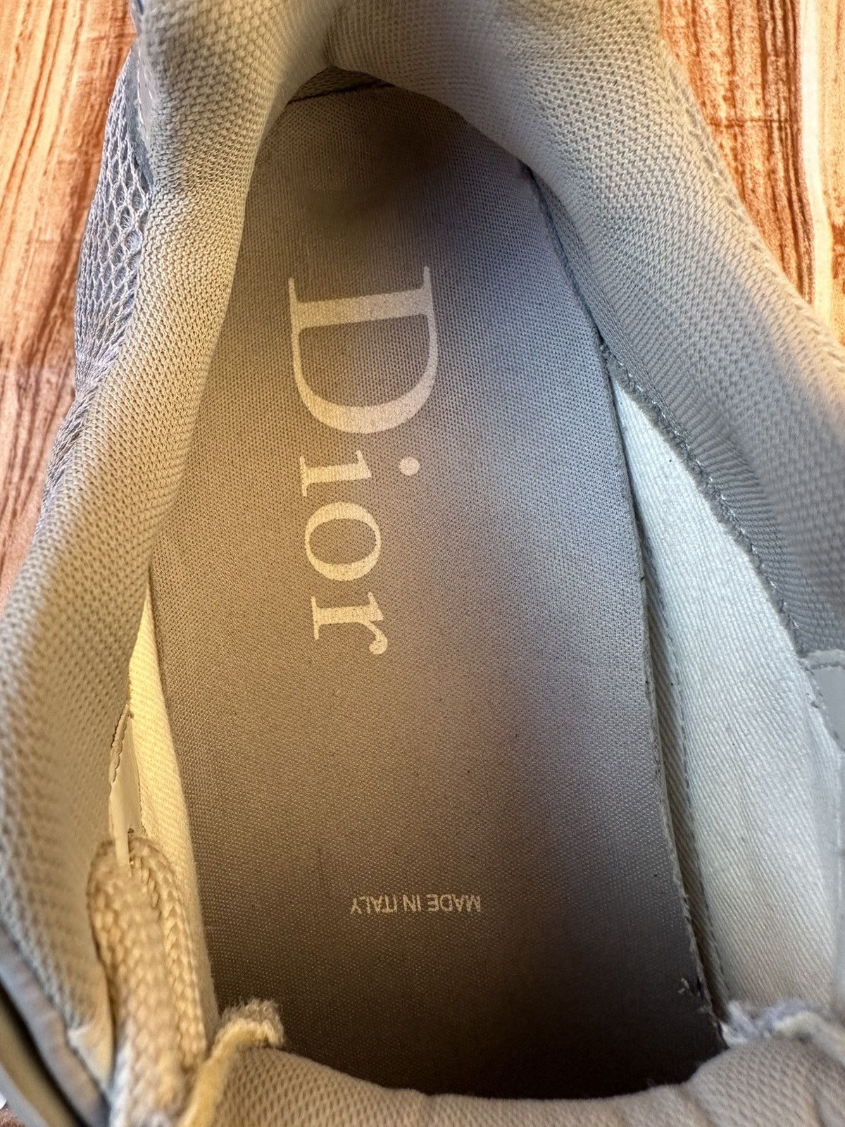 Dior DIOR B24 Mesh Leather Lowtop Sneakers Size US 6 / EU 39 - 17 Thumbnail