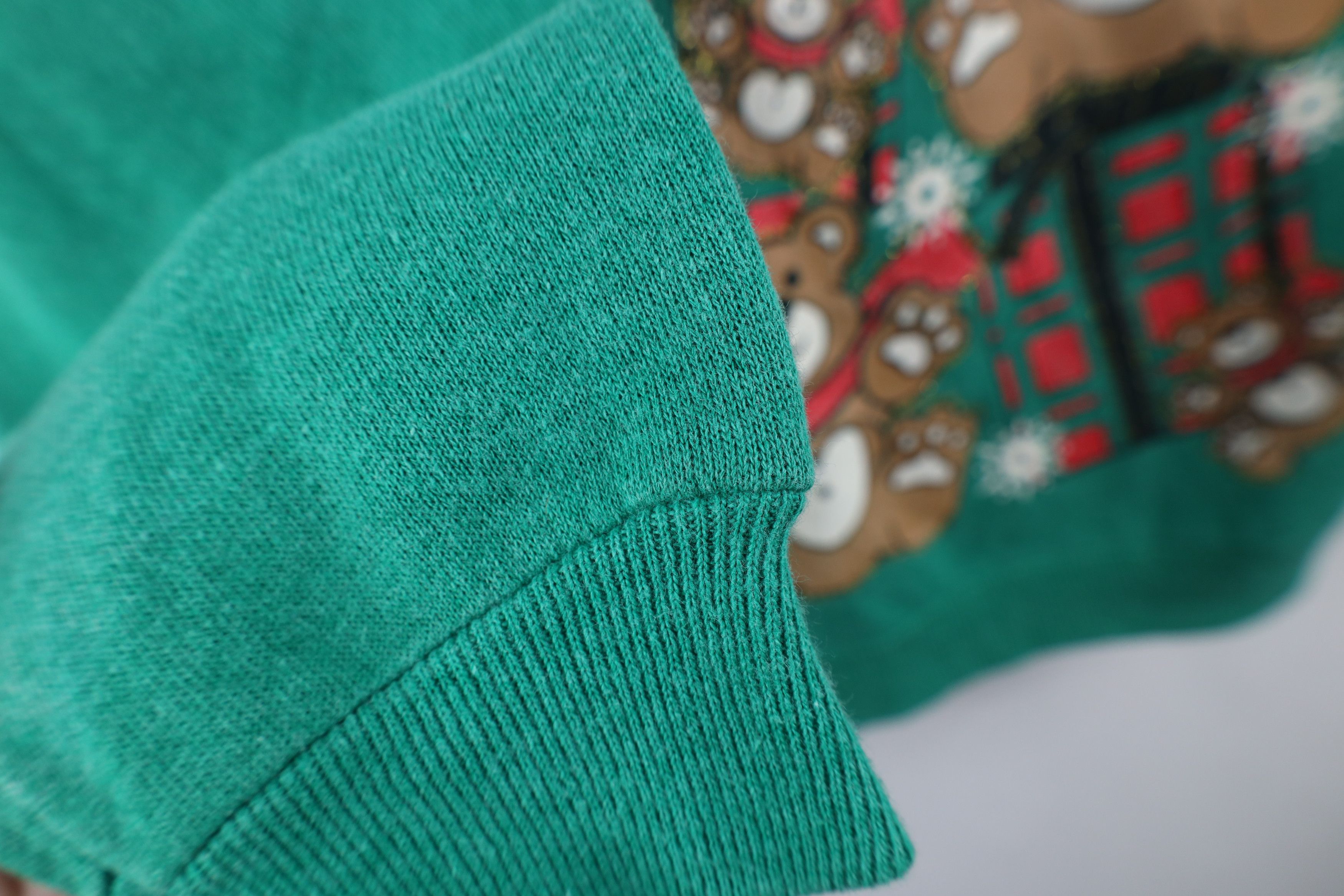 Vintage Vintage 80s 90s Streetwear Christmas Bear Sweatshirt USA Size M / US 6-8 / IT 42-44 - 9 Thumbnail