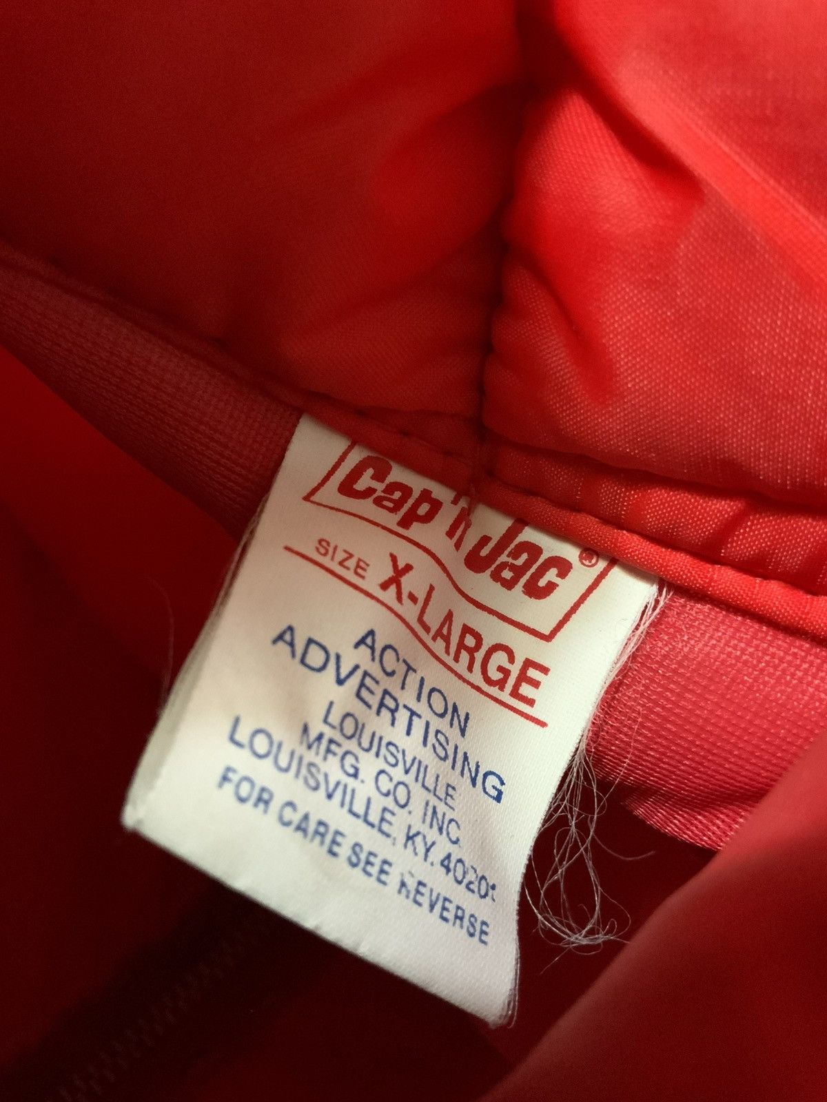Vintage Vintage 70s Cap N Jac Cooper Tools Quilted Zip Puffer Jacket Size US XL / EU 56 / 4 - 7 Thumbnail