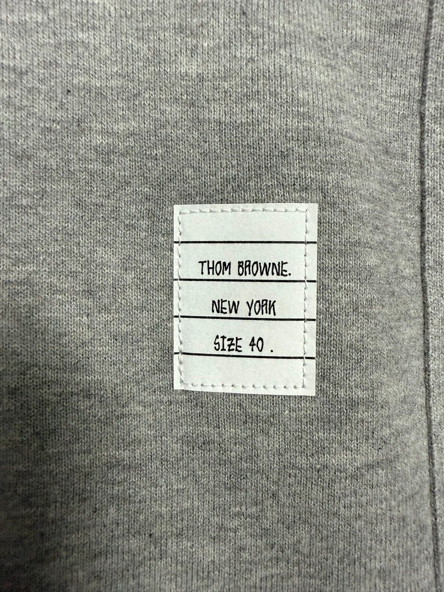 Thom Browne Thom Browne Women's 4-Bar Light Gray Sweatshirt Size40 Size S / US 4 / IT 40 - 4 Thumbnail