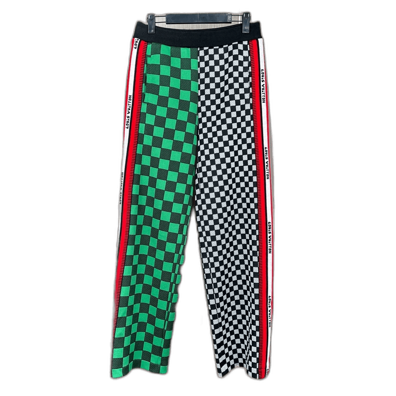 Louis Vuitton Louis Vuitton Checkered Knit Leisure Long Pants-yf Size US 30 / EU 46 - 1 Thumbnail