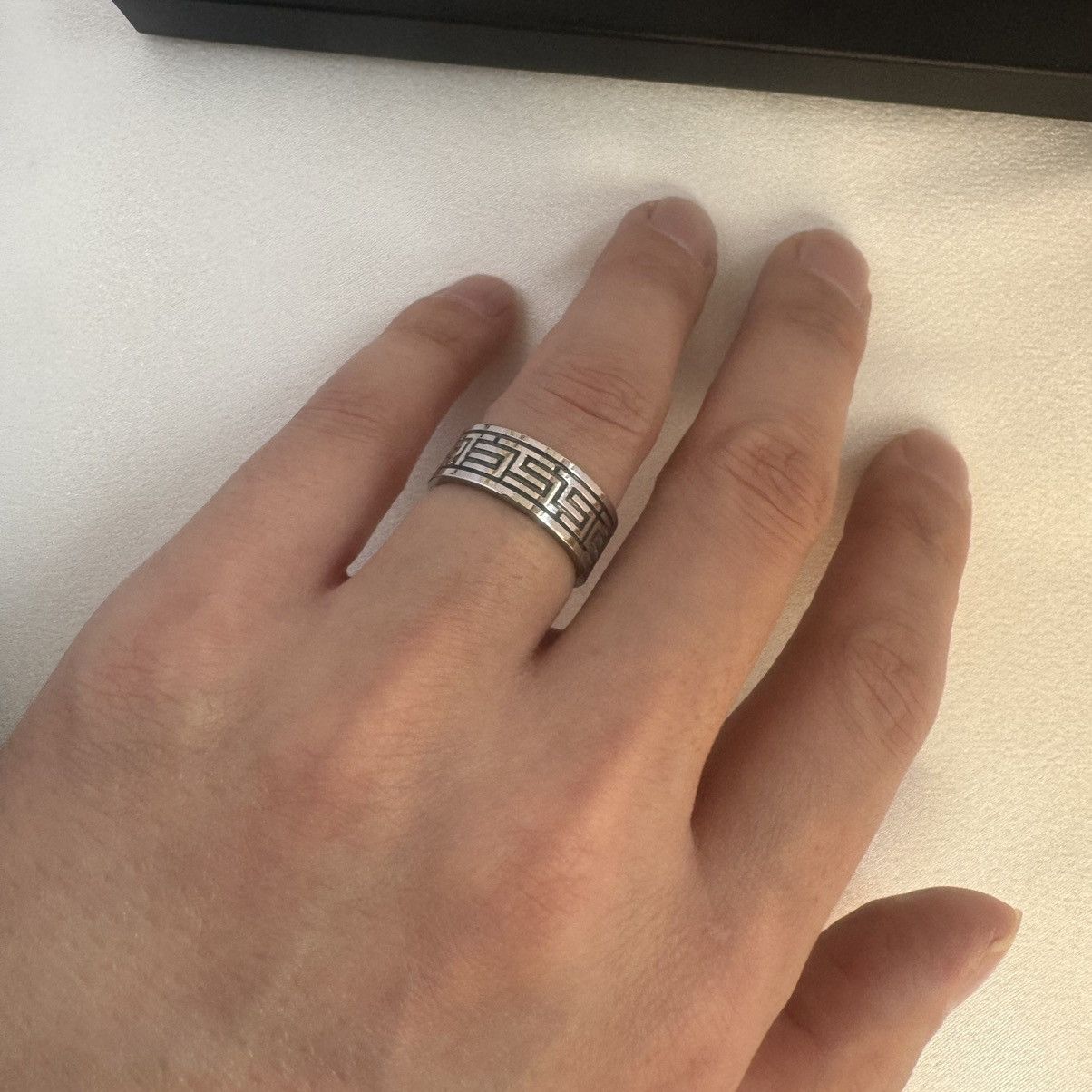 Other Lucky Rune Ring for Men Women,Punk Hip Hop Unisex Style Size ONE SIZE - 5 Thumbnail