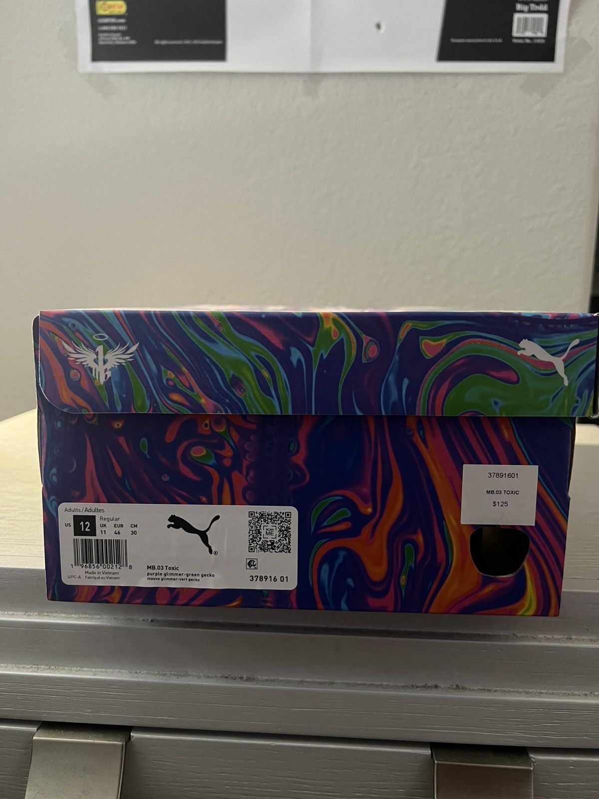 Puma PUMA MELO Mb.03 Toxic Colorway Size US 12 / EU 45 - 8 Thumbnail