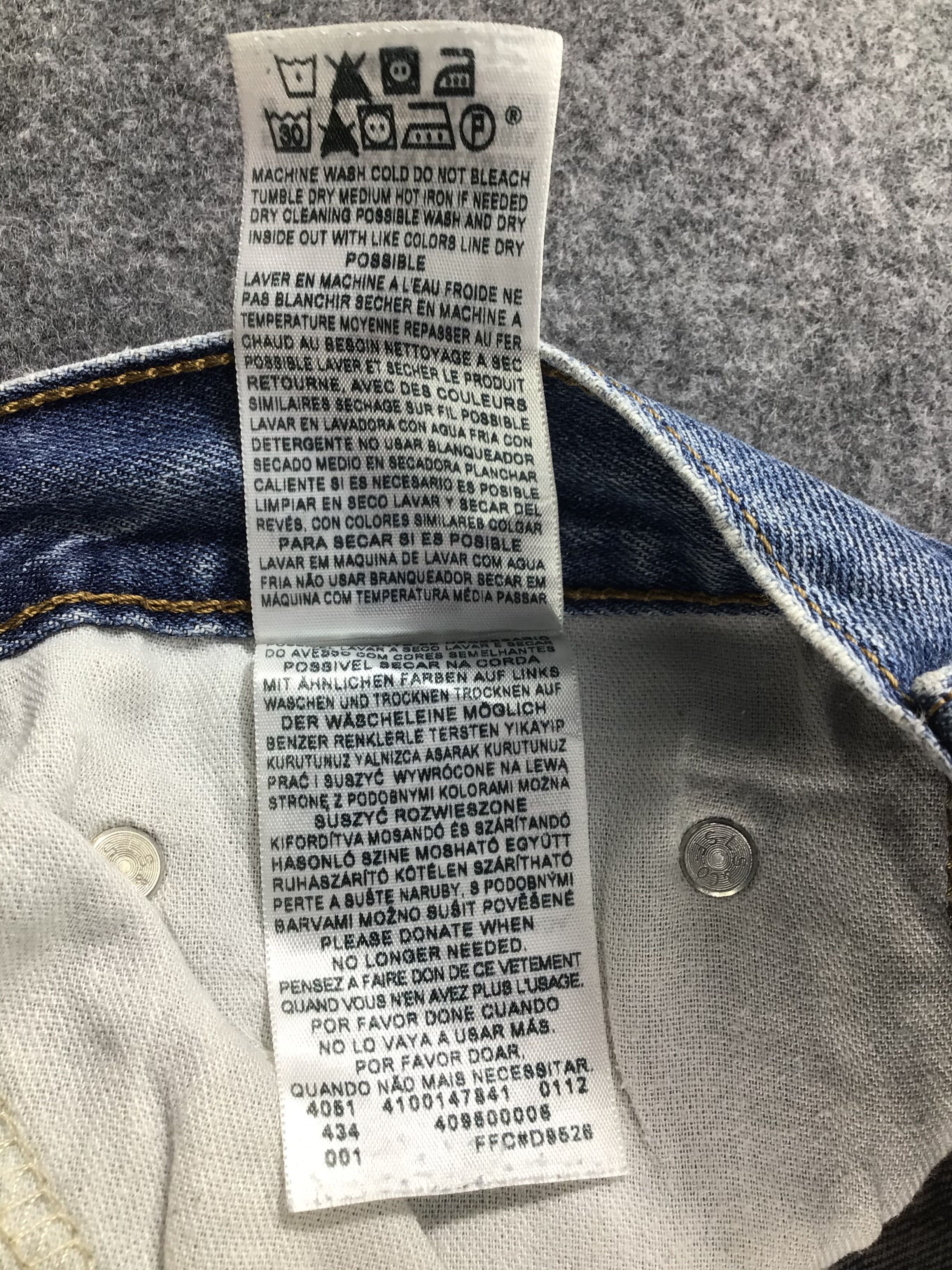 Levi's Vintage Levis 550-JM032 Size US 36 / EU 52 - 12 Thumbnail