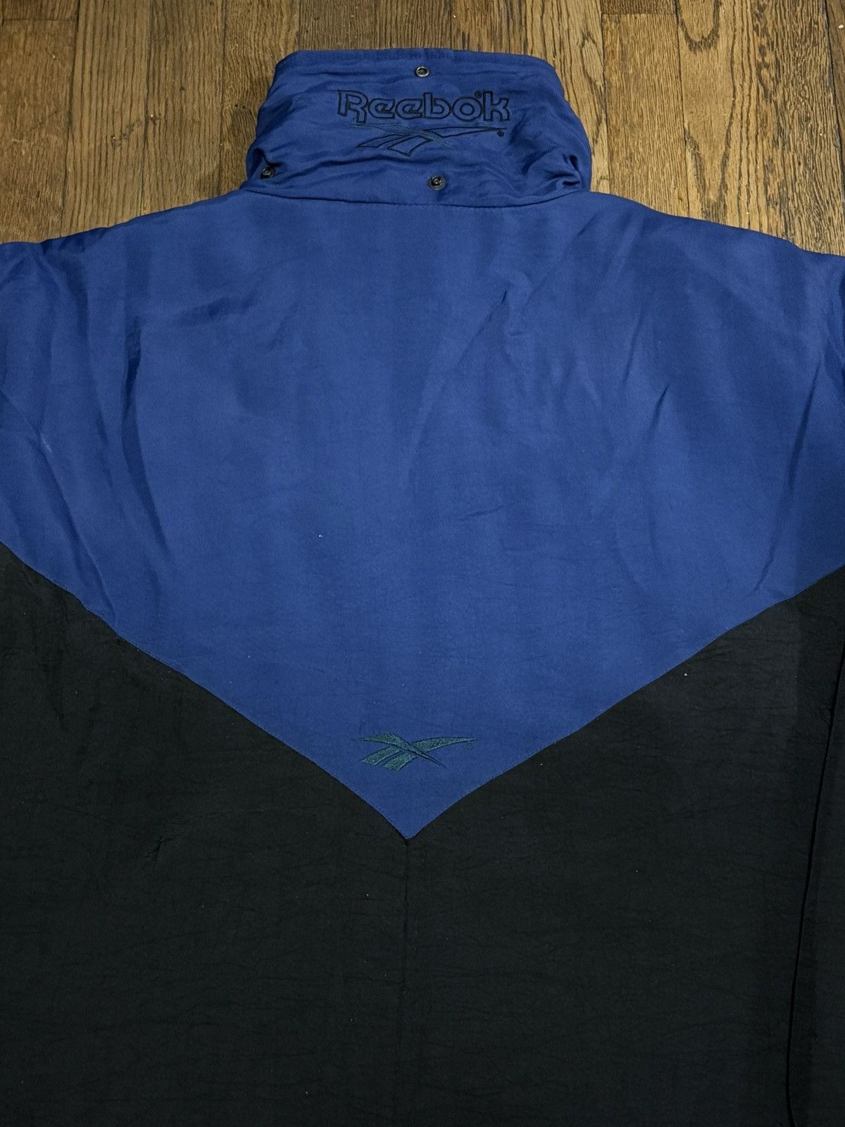 Reebok REEBOK Half-Zip Puffer Jacket Size US XL / EU 56 / 4 - 4 Thumbnail