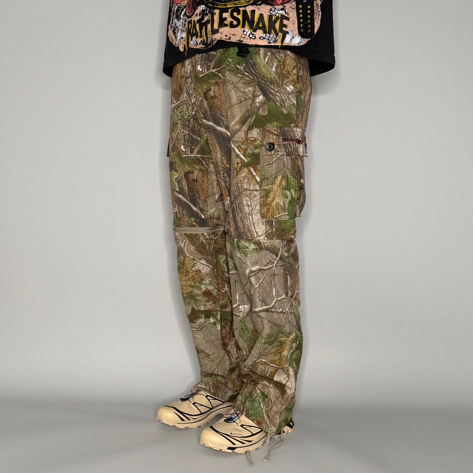 Oakley × Vintage Vintage Y2K Oakley Ski Skull Camo Pants Vintage