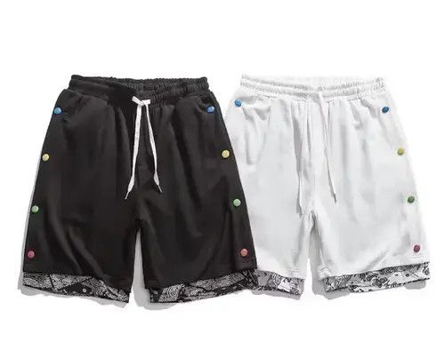 Japanese Brand 21SS Tokyo Union Black Bandana Paisley One Layer Shorts Size US 30 / EU 46 - 4 Thumbnail