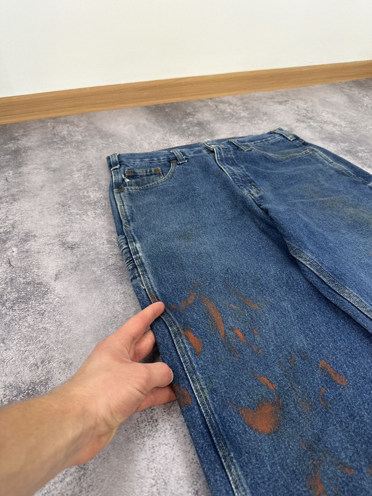 Carhartt Vintage Carhartt Carpenter Cargo USA Work Opium Jeans Pants Size US 32 / EU 48 - 10 Thumbnail