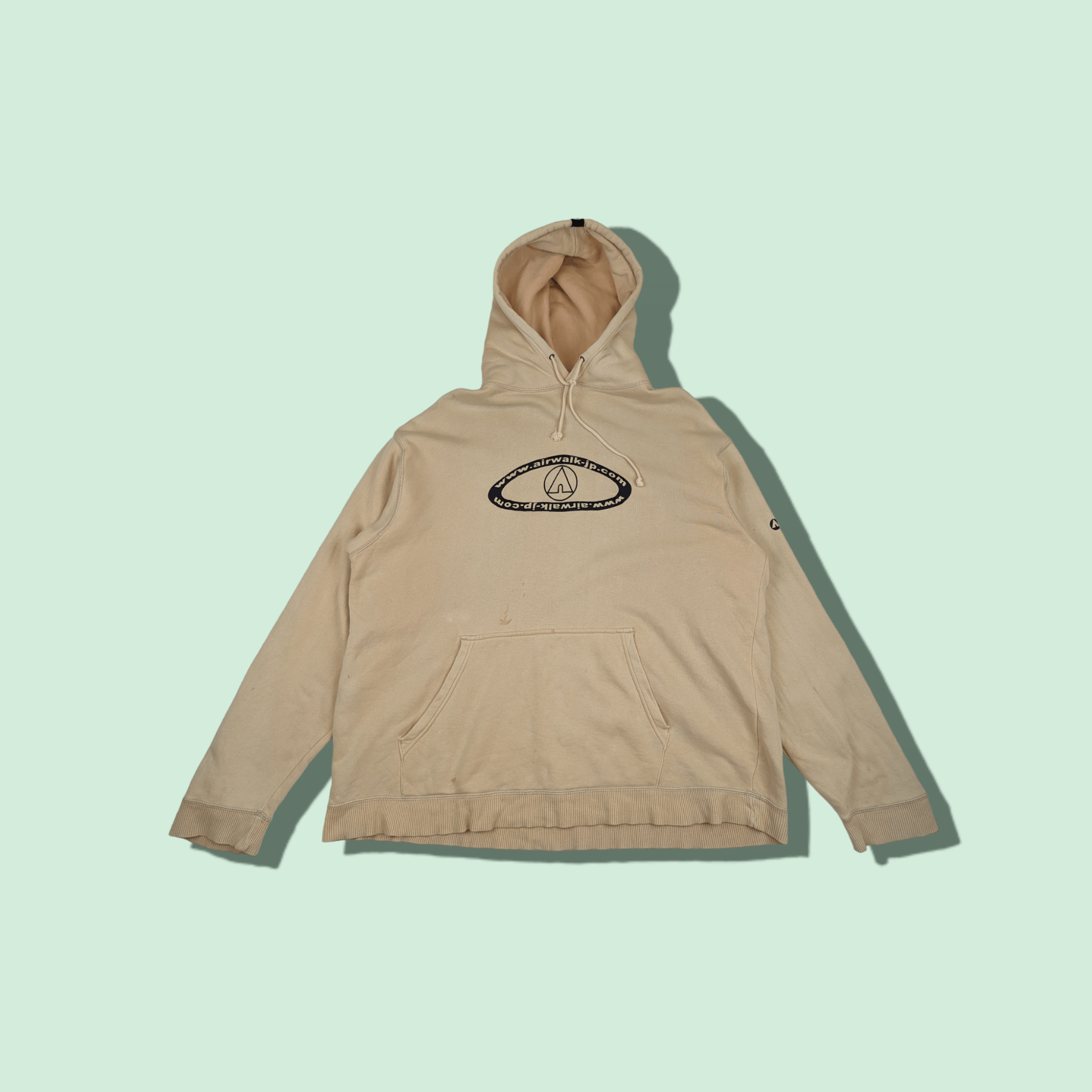 Airwalk Vintage AIRWALK Big Logo Hoodie Skateboard Jumper Sweatshirt Size US L / EU 52-54 / 3 - 1 Thumbnail
