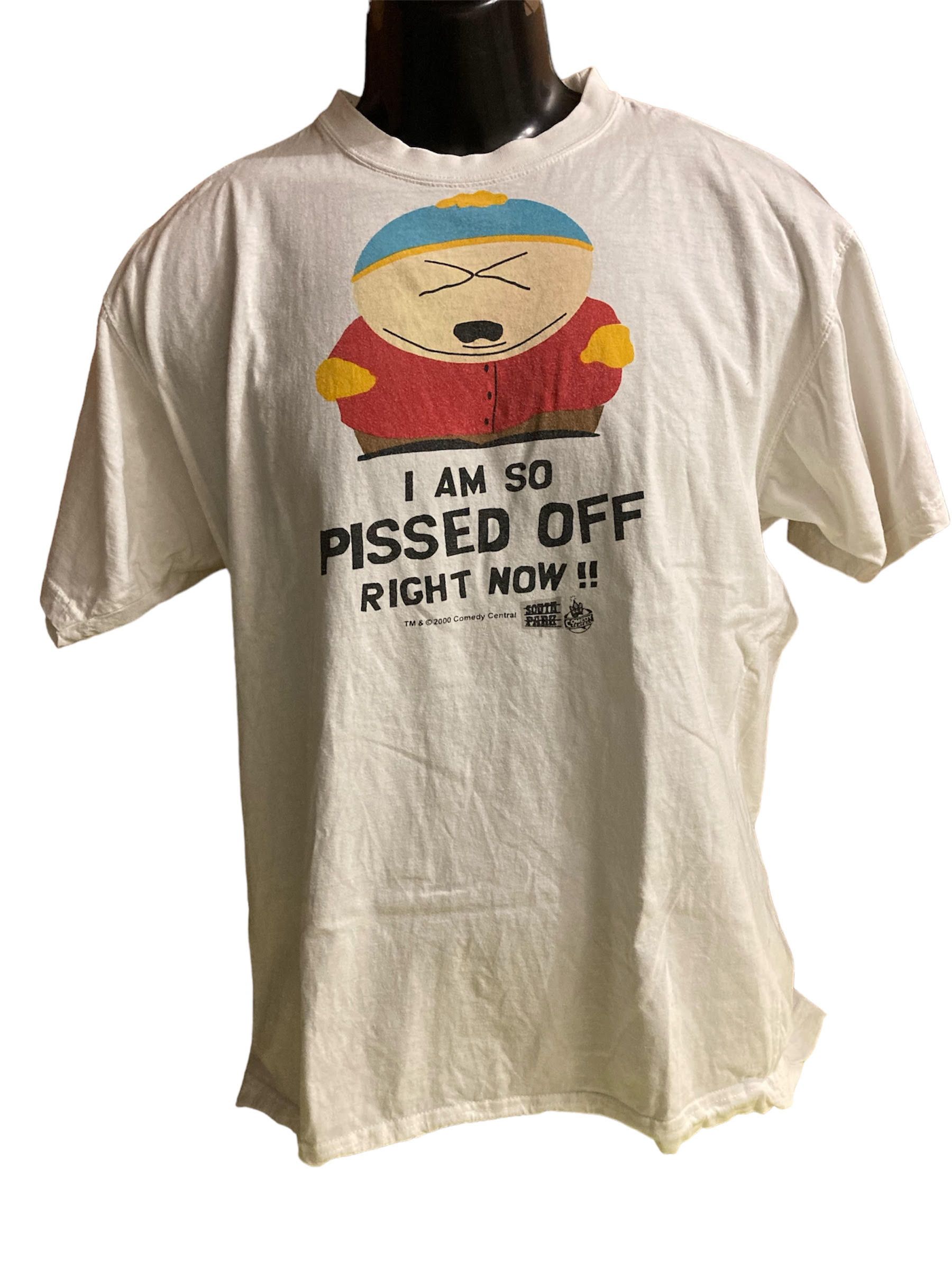 Vintage Vintage 2000 South Park Comedy Central Cartman T-Shirt Size US M / EU 48-50 / 2 - 1 Thumbnail