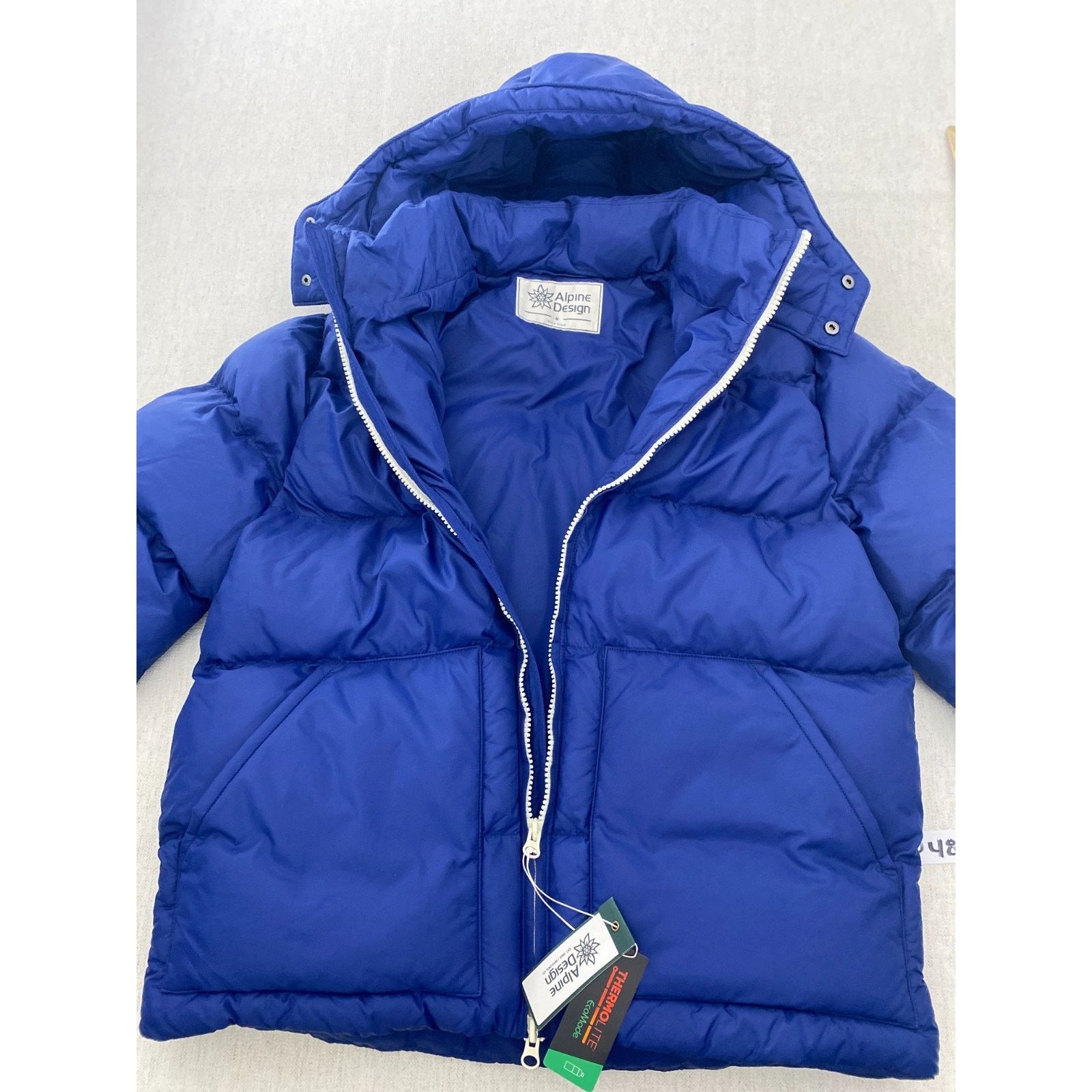 Other Alpine Design 1962 Puffer Jacket Mens Medium Blue NWT Size US M / EU 48-50 / 2 - 14 Thumbnail