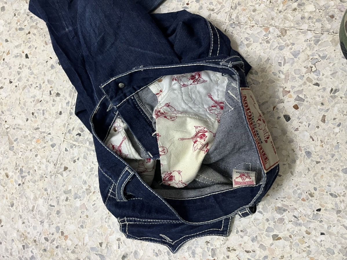 True Religion Vintage True Religion Frankie Big T Bootcut Denim Rare Cut Size US 33 - 11 Thumbnail