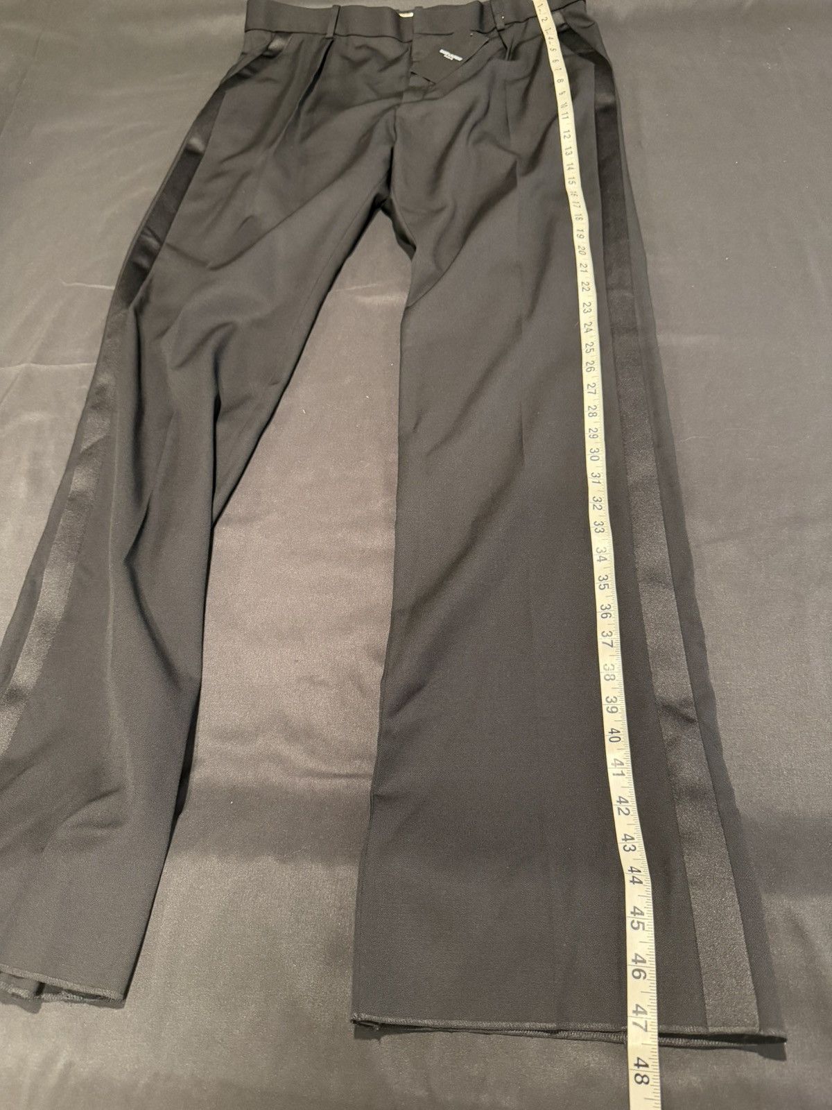 Saint Laurent Paris Saint laurent mens 2022 tuxedo dress pants. 52/36. $1650 Size US 36 / EU 52 - 3 Thumbnail
