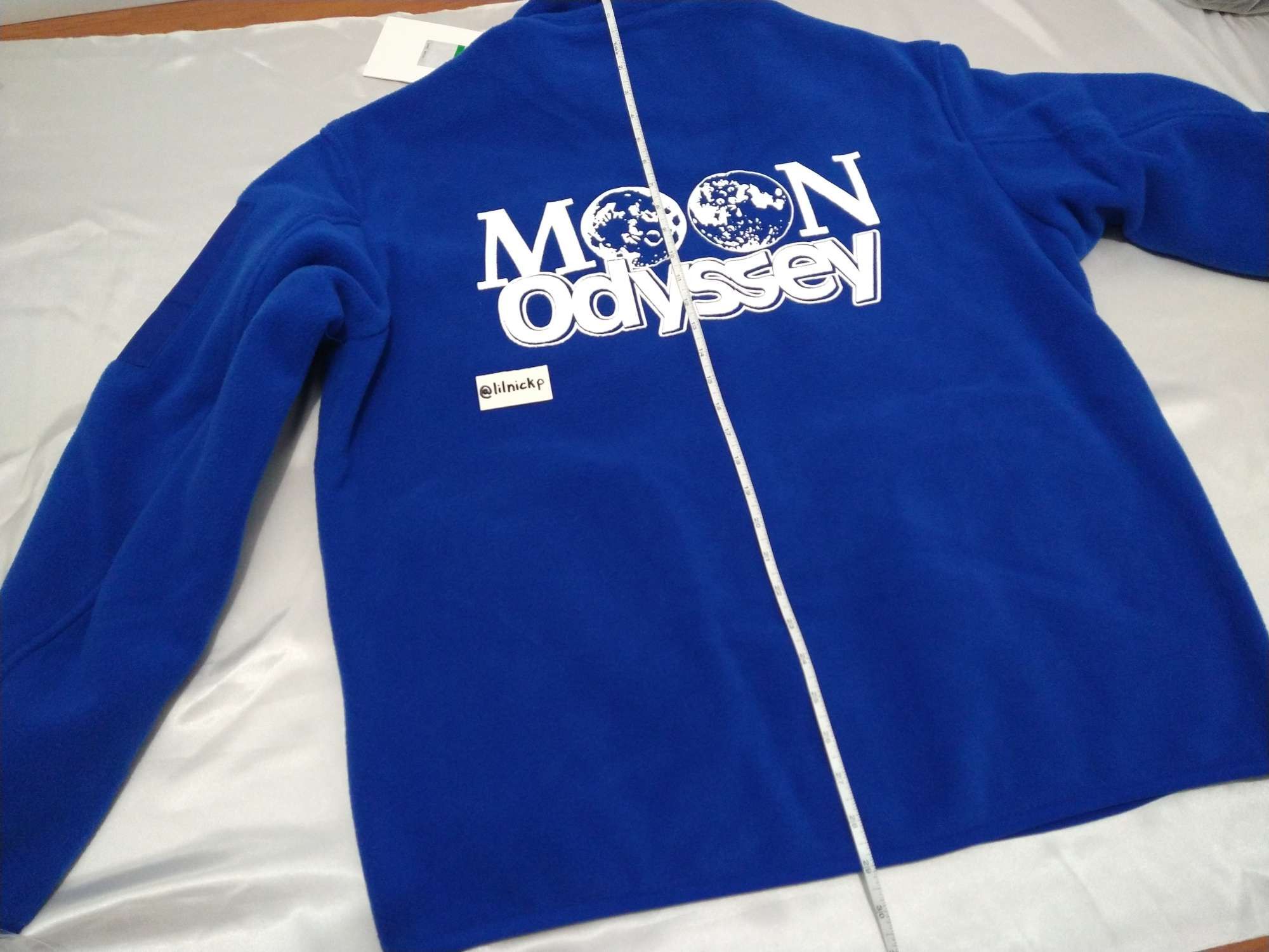 Calvin Klein 205W39NYC EST. 1978 Lunar Ascent OK Logo Fleece Jacket Size US L / EU 52-54 / 3 - 5 Thumbnail