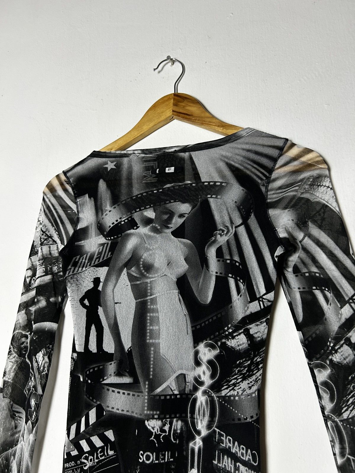 Jean Paul Gaultier 1990’s Archive Jean Paul Gaultier soleil cabaret mesh tank Size XXS / US 00 / IT 34 - 9 Thumbnail