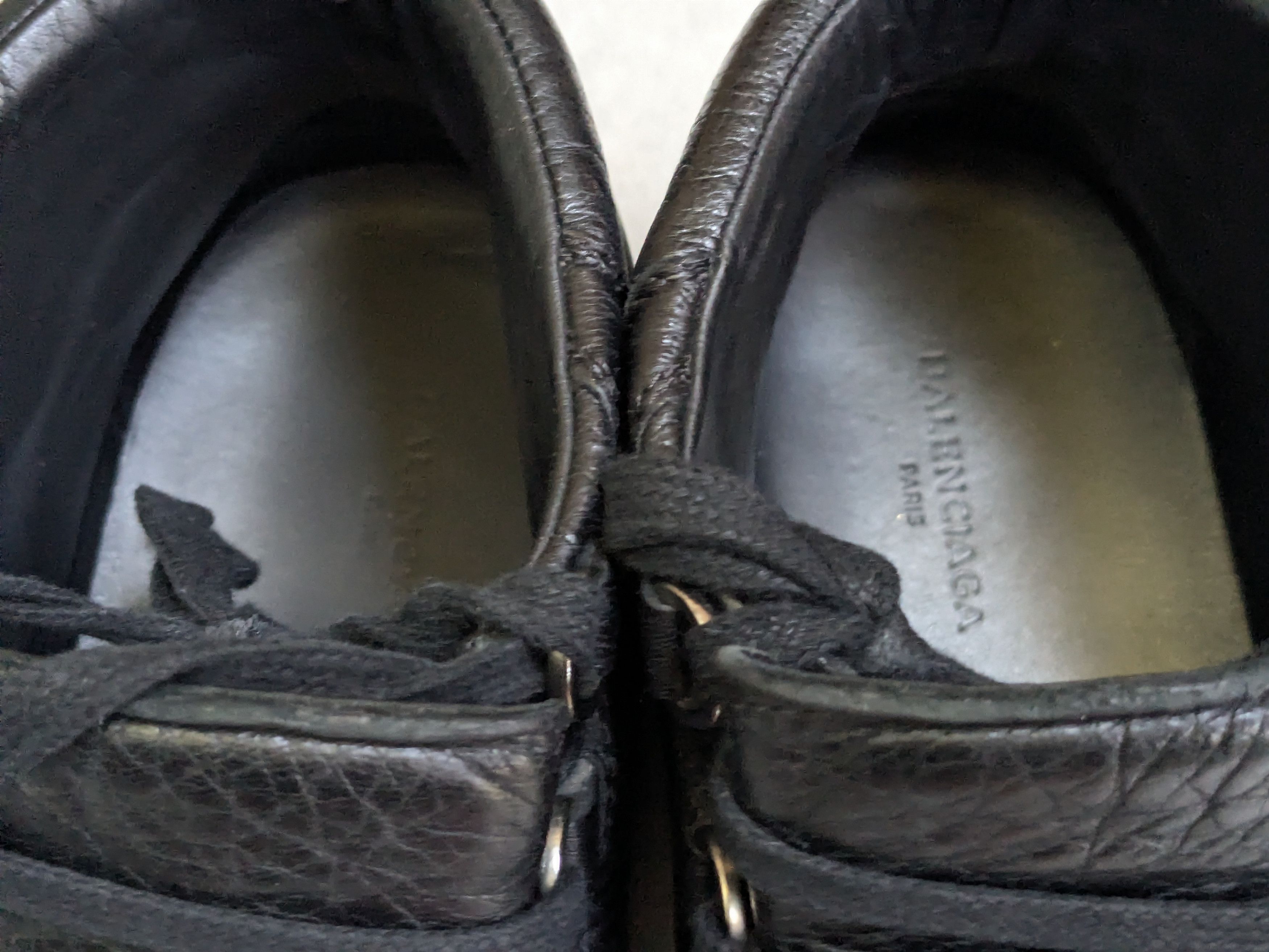 Balenciaga Balenciaga Arena Sneakers Black 9 High Tops Leather Size US 9 / EU 42 - 7 Thumbnail