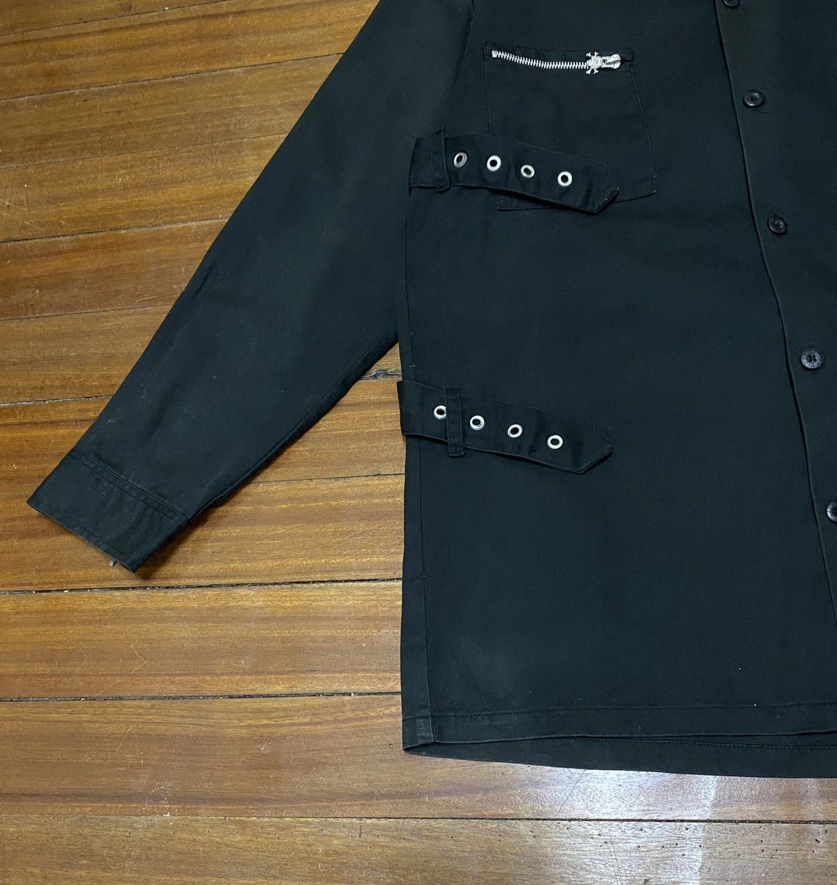 Seditionaries Very Rare Vintage MAD Punk Parachute Bondage Shirt 1990s Size US L / EU 52-54 / 3 - 5 Thumbnail