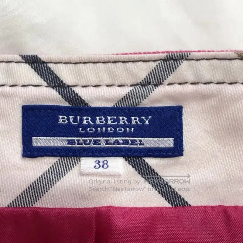 Burberry Burberry Hot Pink Cotton Dress for Women. Size M / US 6-8 / IT 42-44 - 6 Thumbnail