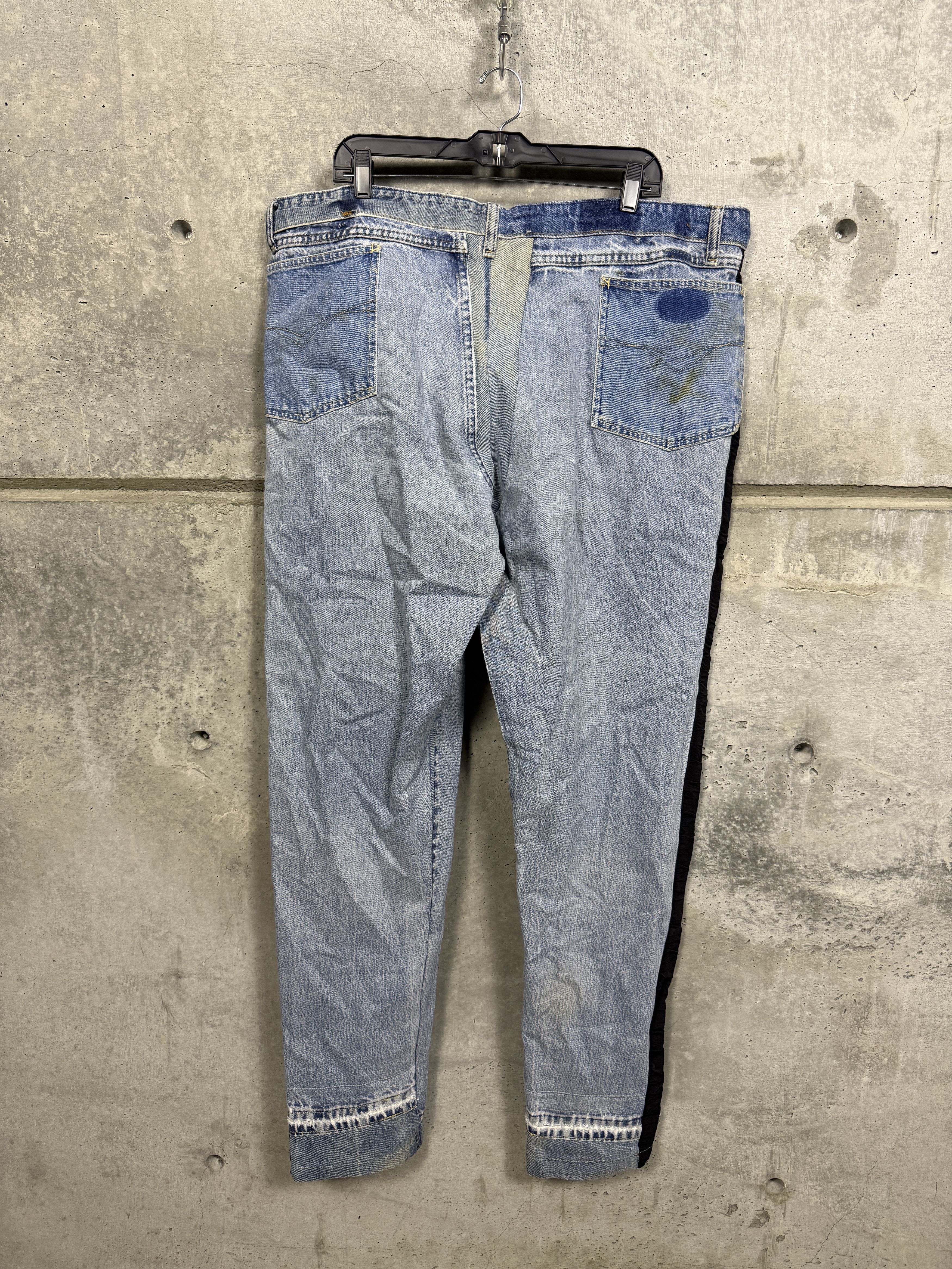 Greg Lauren $1250 Greg Lauren Tux Denim Lounge Pant Jeans Size US 42 / EU 58 - 6 Thumbnail