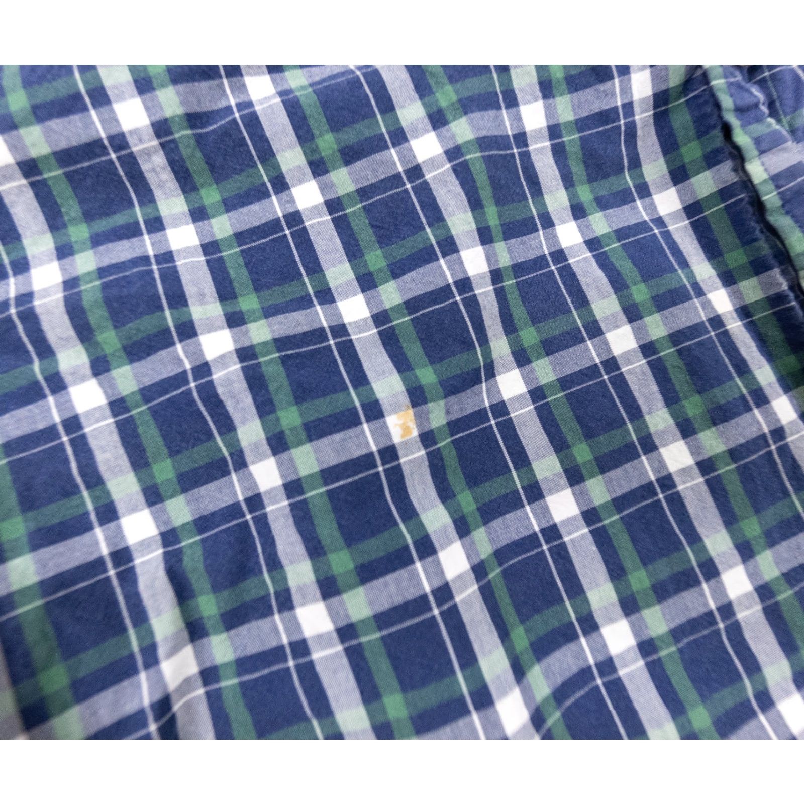 J.Crew J.CREW Shirt Adult Medium Blue Long Sleeve Button-Up Plaid Tartan Cotton Mens Size US M / EU 48-50 / 2 - 4 Thumbnail