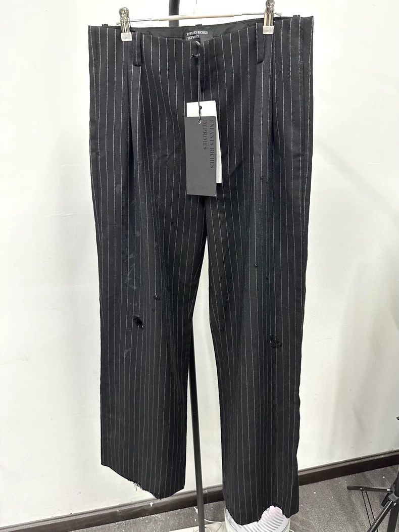 Enfants Riches Deprimes ENFANTS RICHES DEPRIMES size m 23 FW Old Striped Pants 250 Size US 30 / EU 46 - 1 Thumbnail