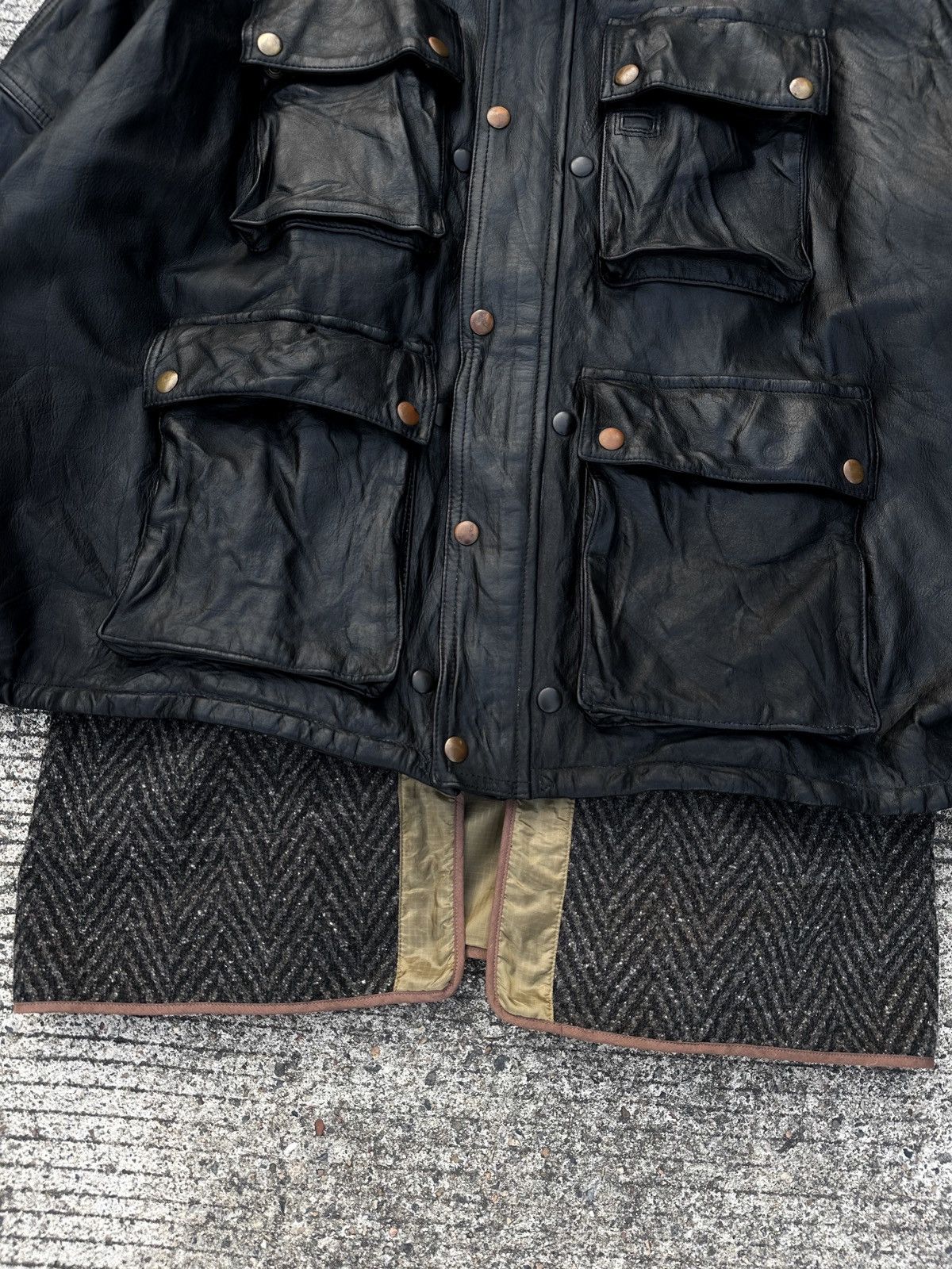 Blackmeans Blackmeans M65 Field Leather Jacket W/Long Liner Size US L / EU 52-54 / 3 - 7 Thumbnail
