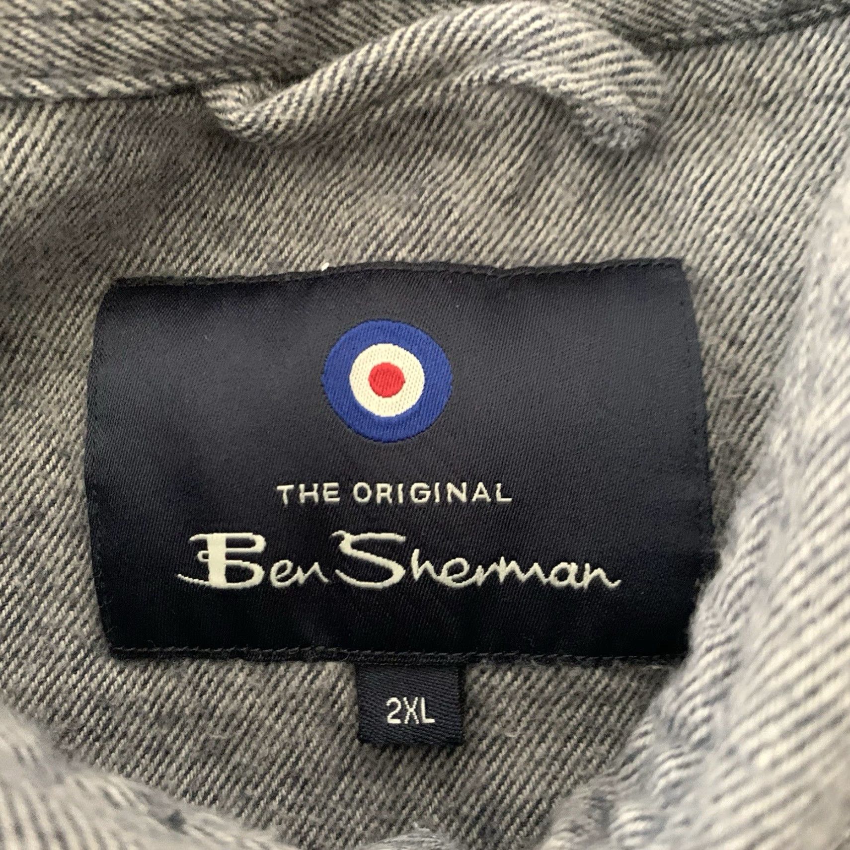 Ben Sherman Ben Sherman Shacket Men 2XL Shirt Jacket Gray Pockets Heavyweight Cotton Button Size US XXL / EU 58 / 5 - 2 Thumbnail