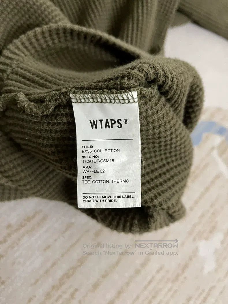 Wtaps Wtaps Waffle hoodie Size US M / EU 48-50 / 2 - 8 Thumbnail
