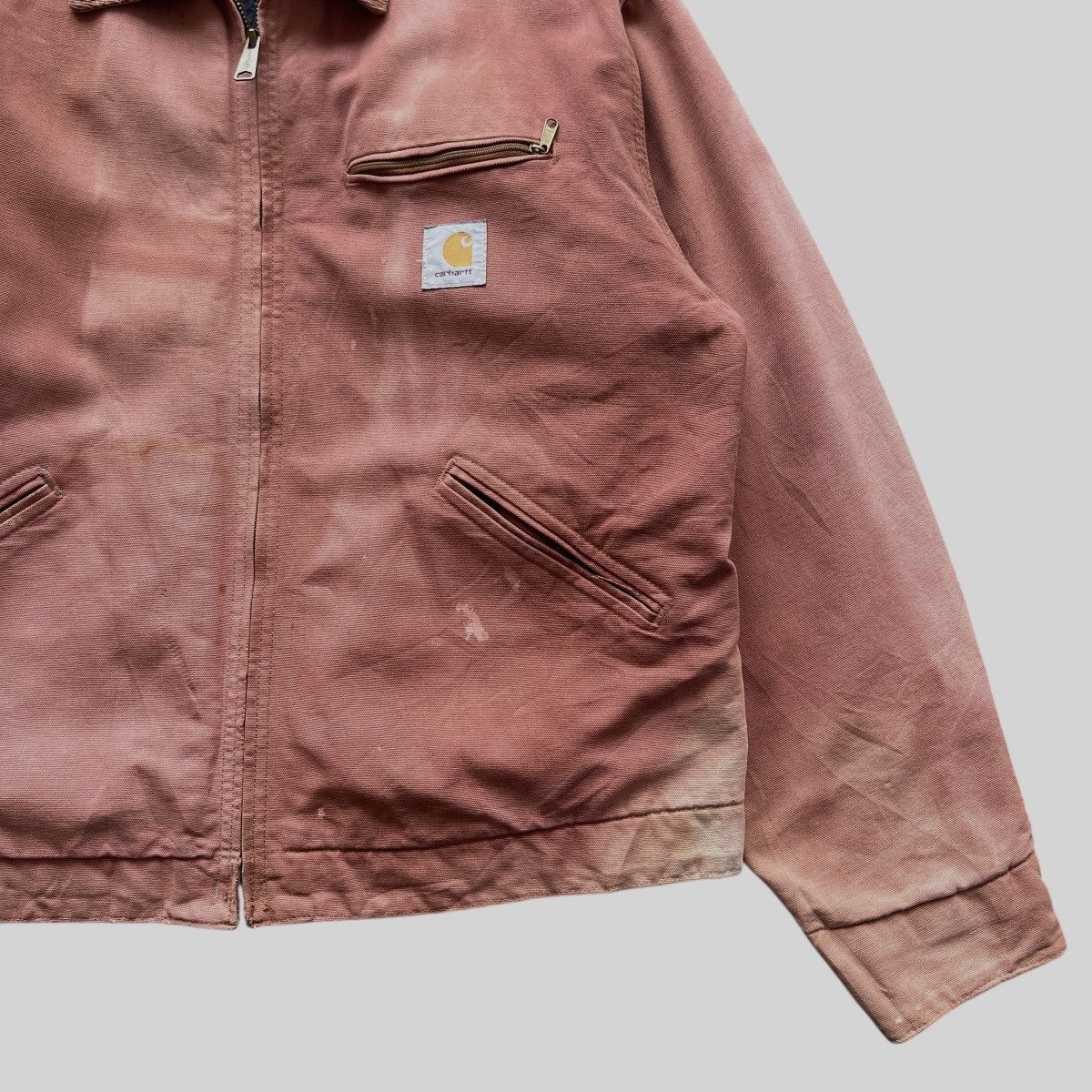 Carhartt 🔥 RARE VINTAGE CARHARTT DETROIT BLANKET DYED SUN FADED Size US L / EU 52-54 / 3 - 9 Thumbnail
