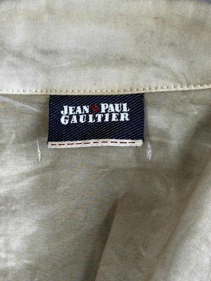 Jean Paul Gaultier SS2004 Jean Paul Gaultier Creamy Brut Asymmetrical Bondage Jacket Size S / US 4 / IT 40 - 11 Thumbnail