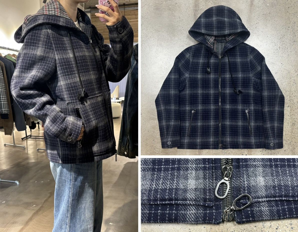 Lanvin Lanvin Check Hoodie Jacket ，size46（M-L） Size US M / EU 48-50 / 2 - 1 Thumbnail