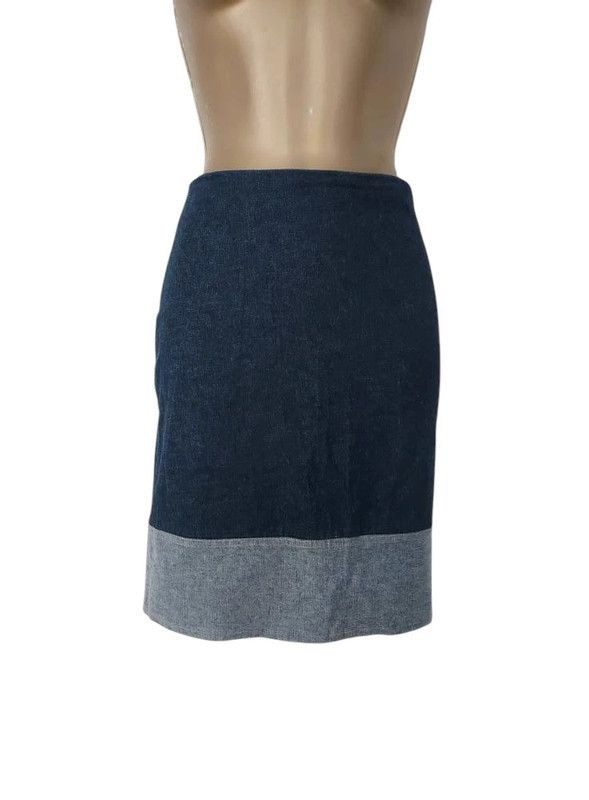 Vintage Bay vintage denim skirt 8 Size 27" / US 4 / IT 40 - 1 Thumbnail