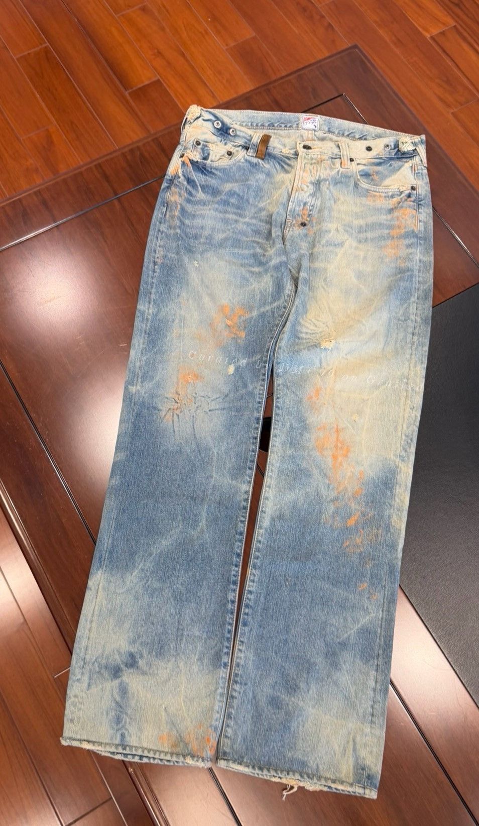 Vintage Rare Men's Jeans P49043X Size US 35 - 1 Thumbnail