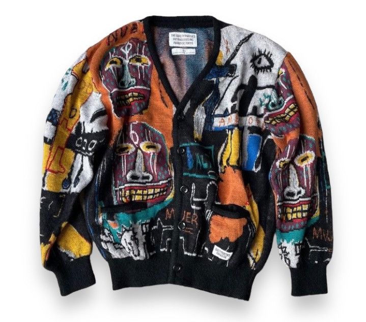 WACKOMARIA BASQUIAT MOHAIRCARDIGAN 22fw8 - カーディガン