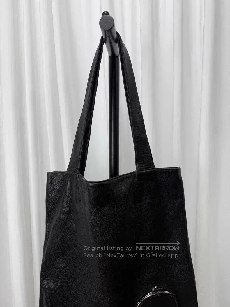 Yohji Yamamoto Yohji Yamamoto Large cowhide gold mouth bag Size ONE SIZE - 5 Thumbnail