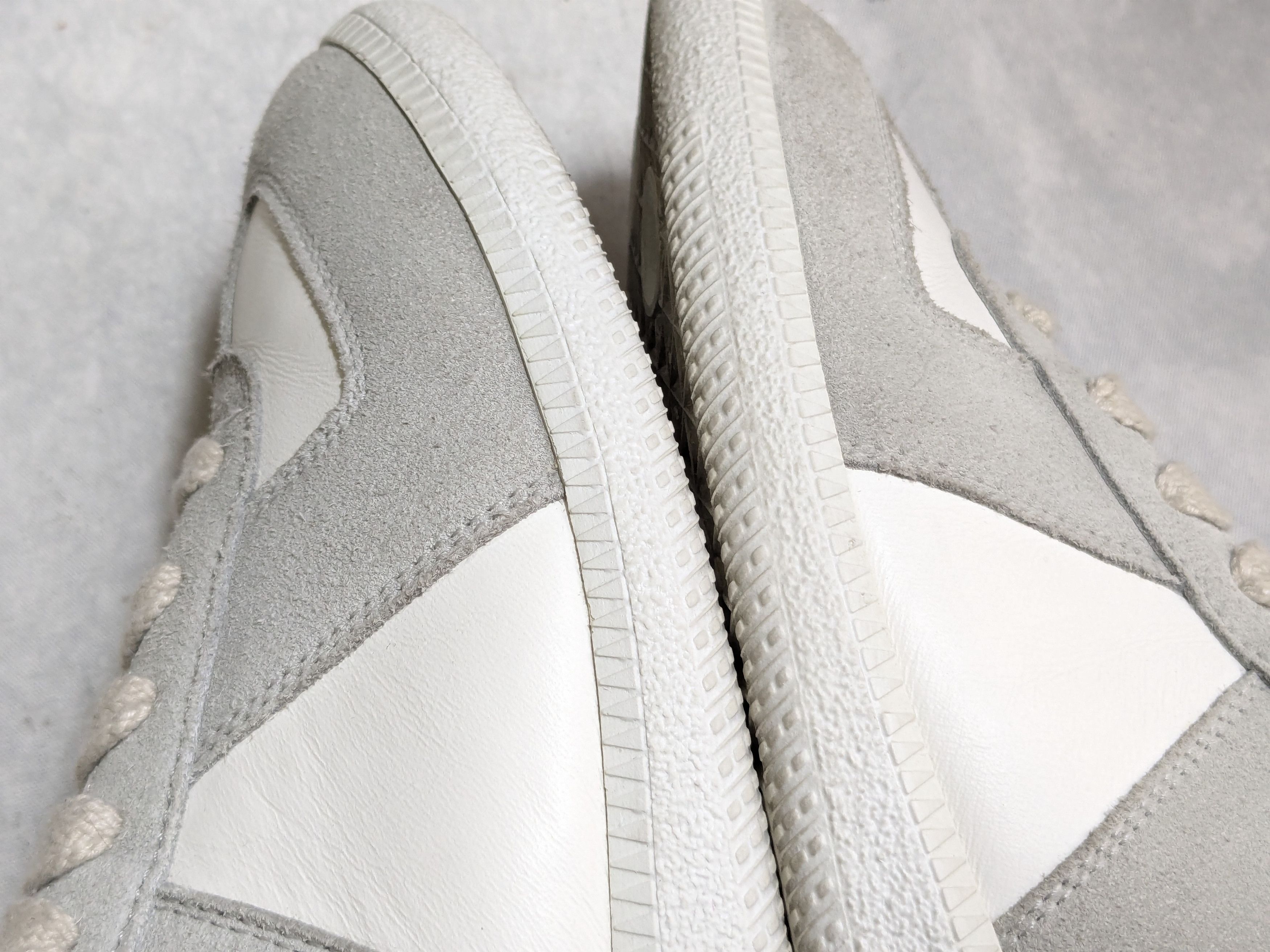 Maison Margiela Maison Margiela GAT Replica White Gray 9 42 High Tops Size US 9 / EU 42 - 7 Thumbnail