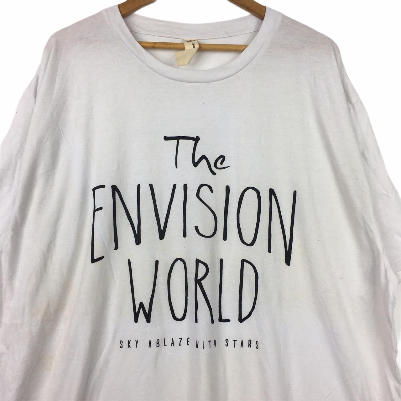 Vintage Vtg THE ENVISION WORLD Sky Ablaze Anime Cartoon Size US XXL / EU 58 / 5 - 2 Thumbnail