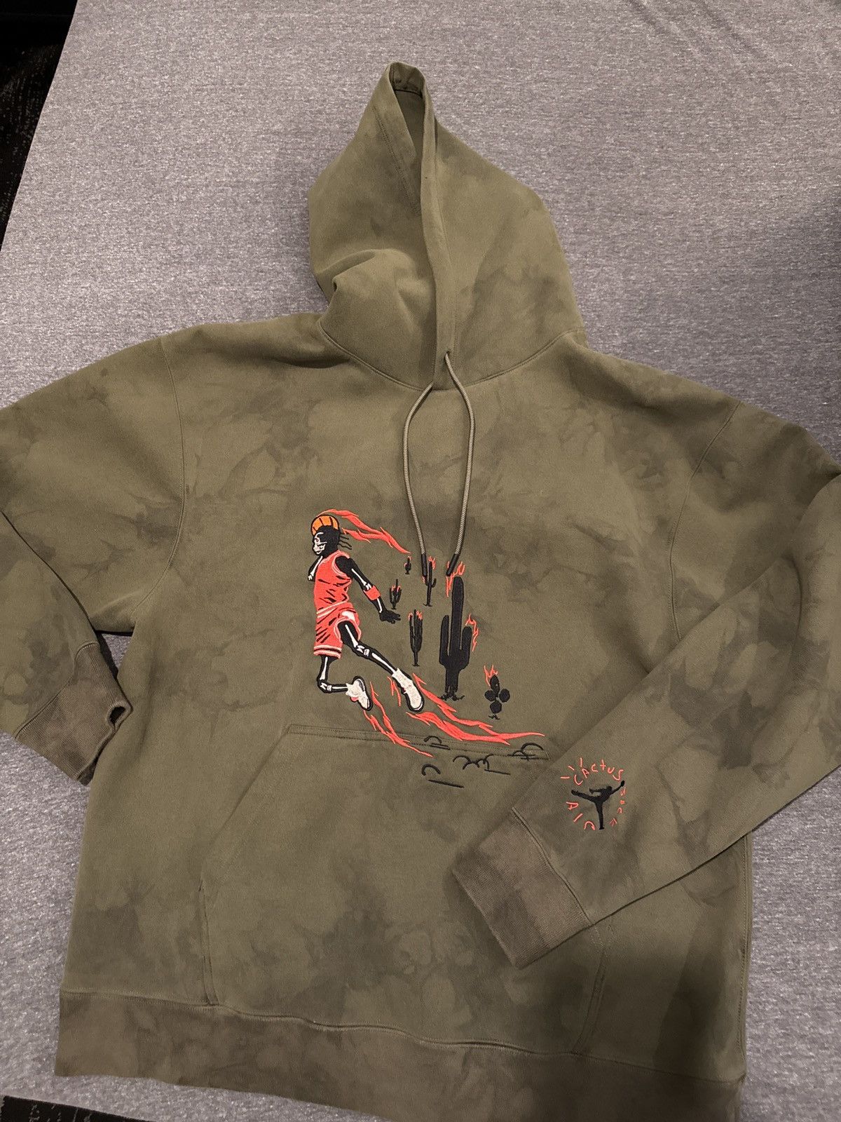 Jordan Brand × Travis Scott Travis Scott Jordan Washed Suede Hoodie Size US L / EU 52-54 / 3 - 1 Thumbnail