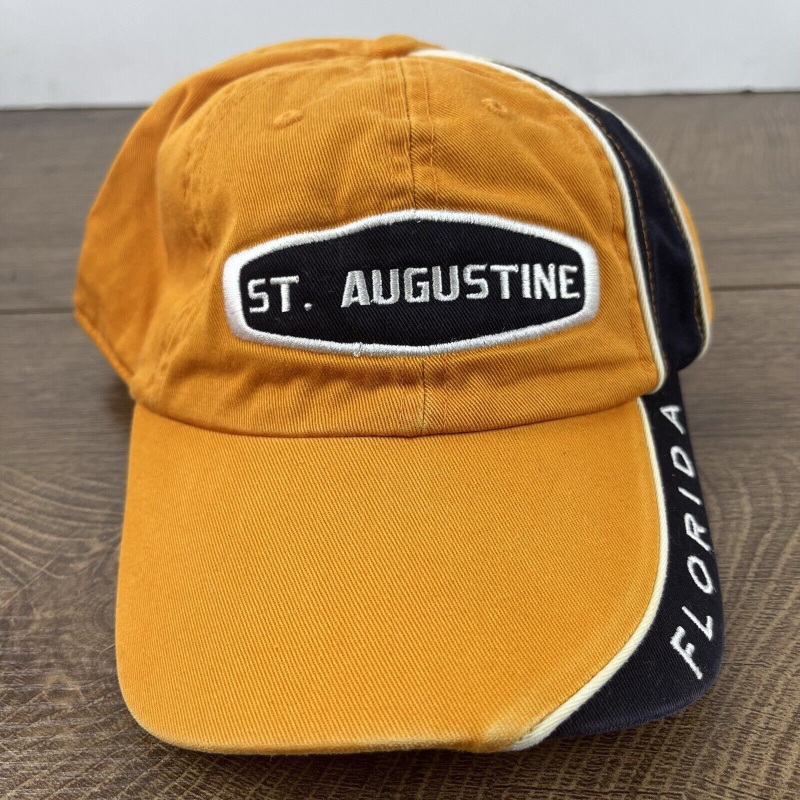 Other St. Augustine Hat Florida Adjustable Hat Orange Adjustable H Size ONE SIZE - 3 Thumbnail