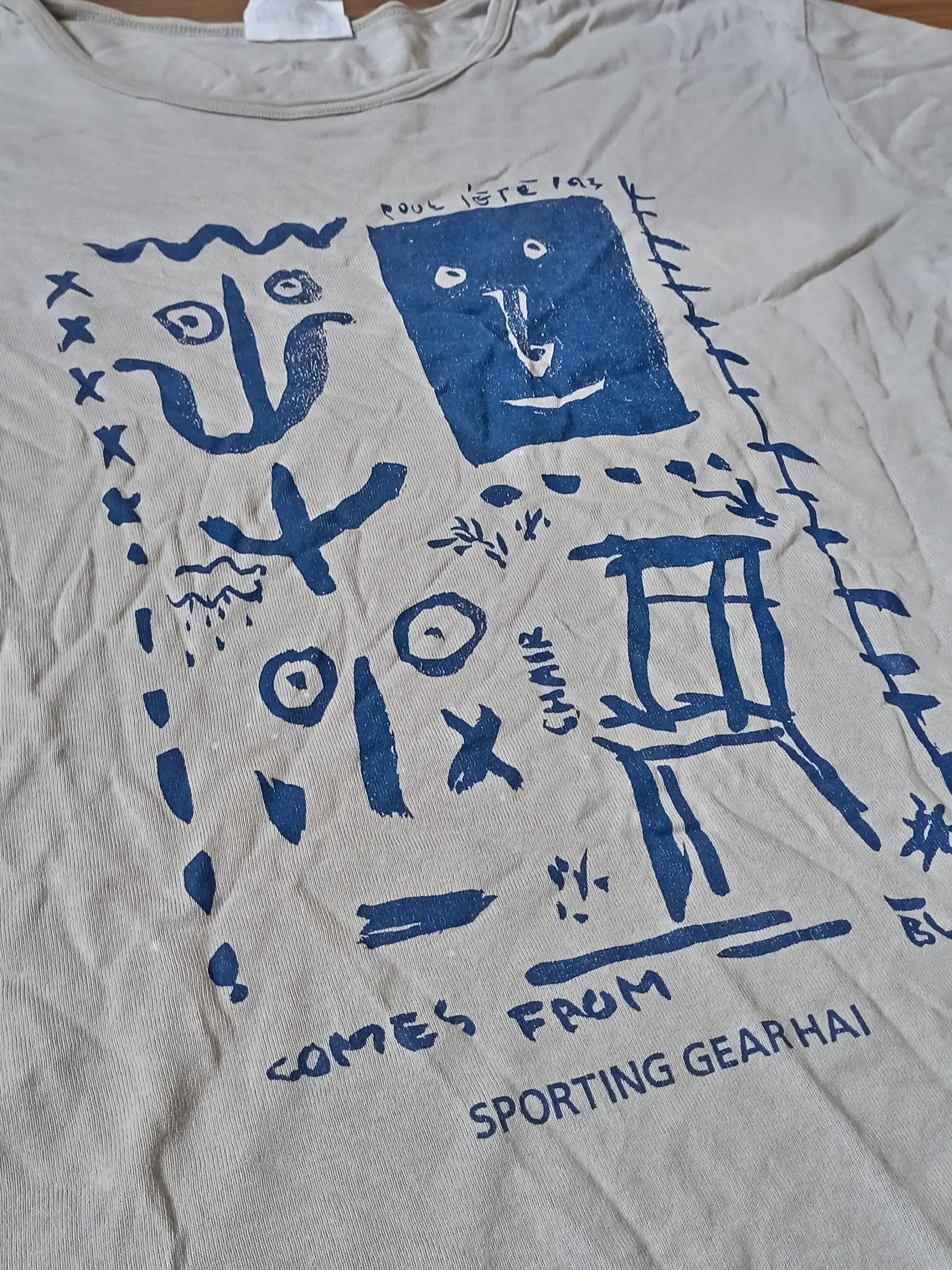 Hai Sporting Gear Vintage Hai Sporting Gear Issey Miyake Tee Size US L / EU 52-54 / 3 - 2 Thumbnail