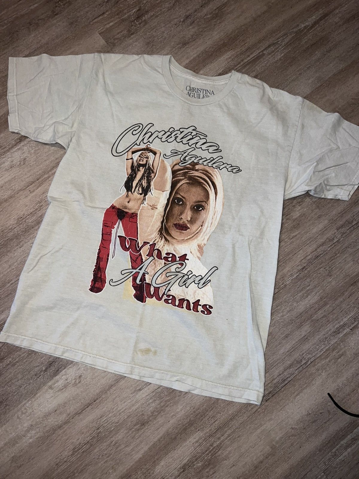 Band Tees × Vintage Christina Aguilera Band Tee Vintage Size US M / EU 48-50 / 2 - 1 Thumbnail