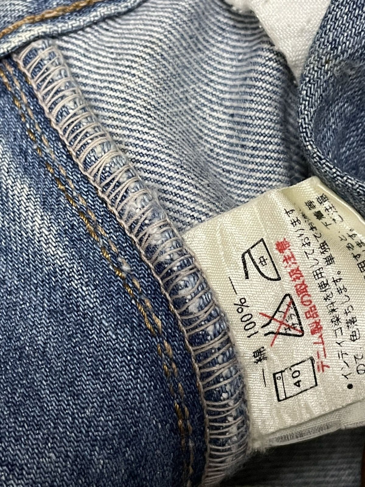 Wrangler Vintage 1990s Designer Wrangler Distressed Mudwash Denim Size US 29 - 20 Thumbnail