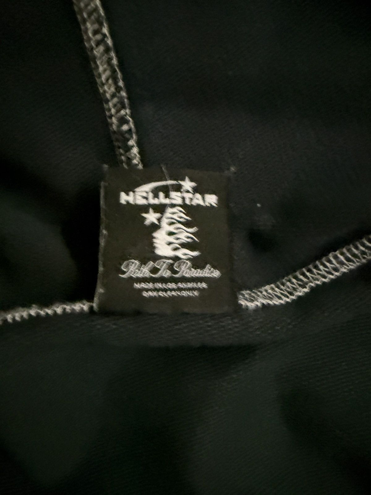 HELLSTAR hellstar hoodie navy blue rare! Size US M / EU 48-50 / 2 - 4 Thumbnail