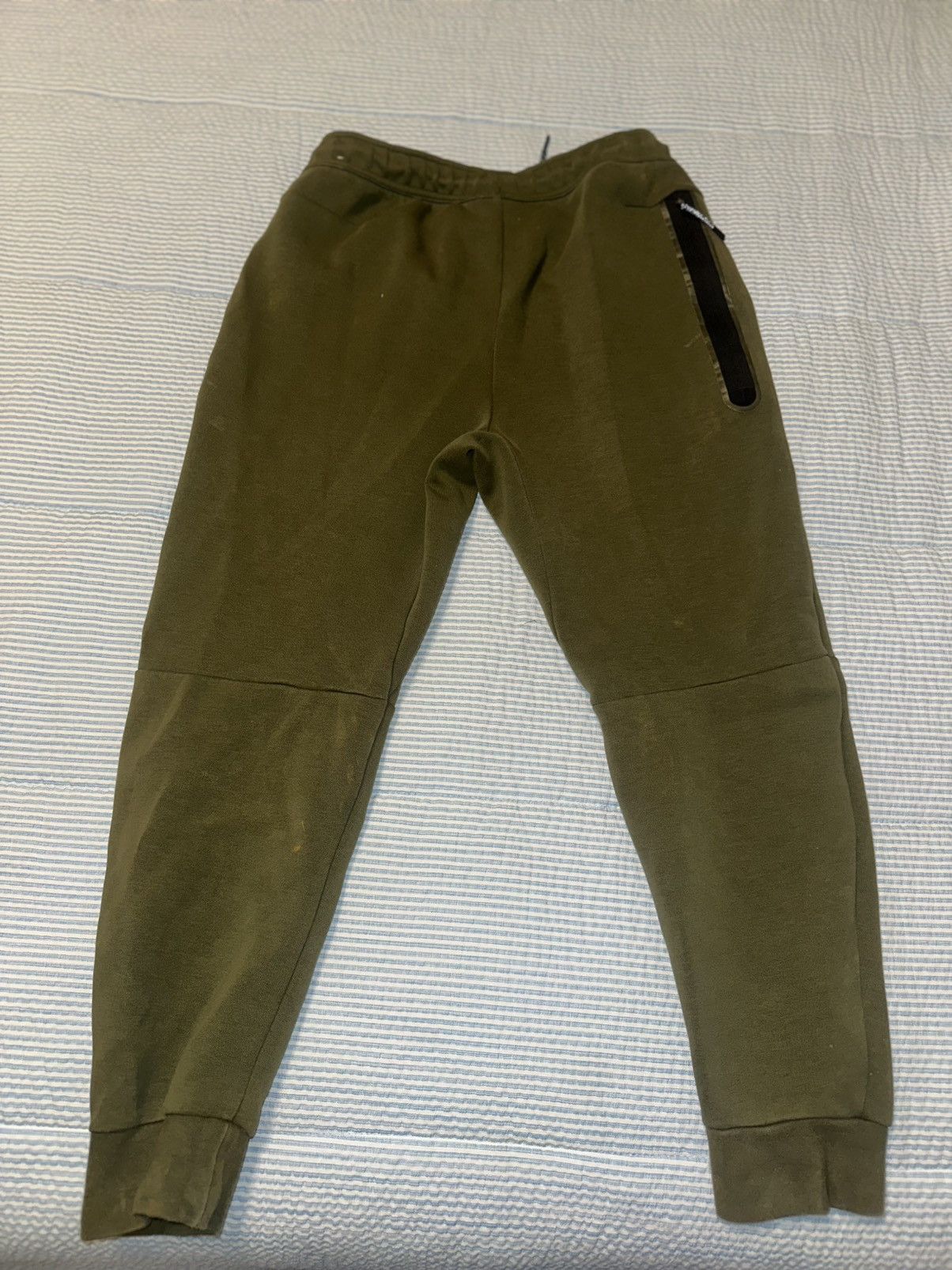 Nike Olive Nike Tech Jogger Sweatpants Size US 32 / EU 48 - 3 Thumbnail
