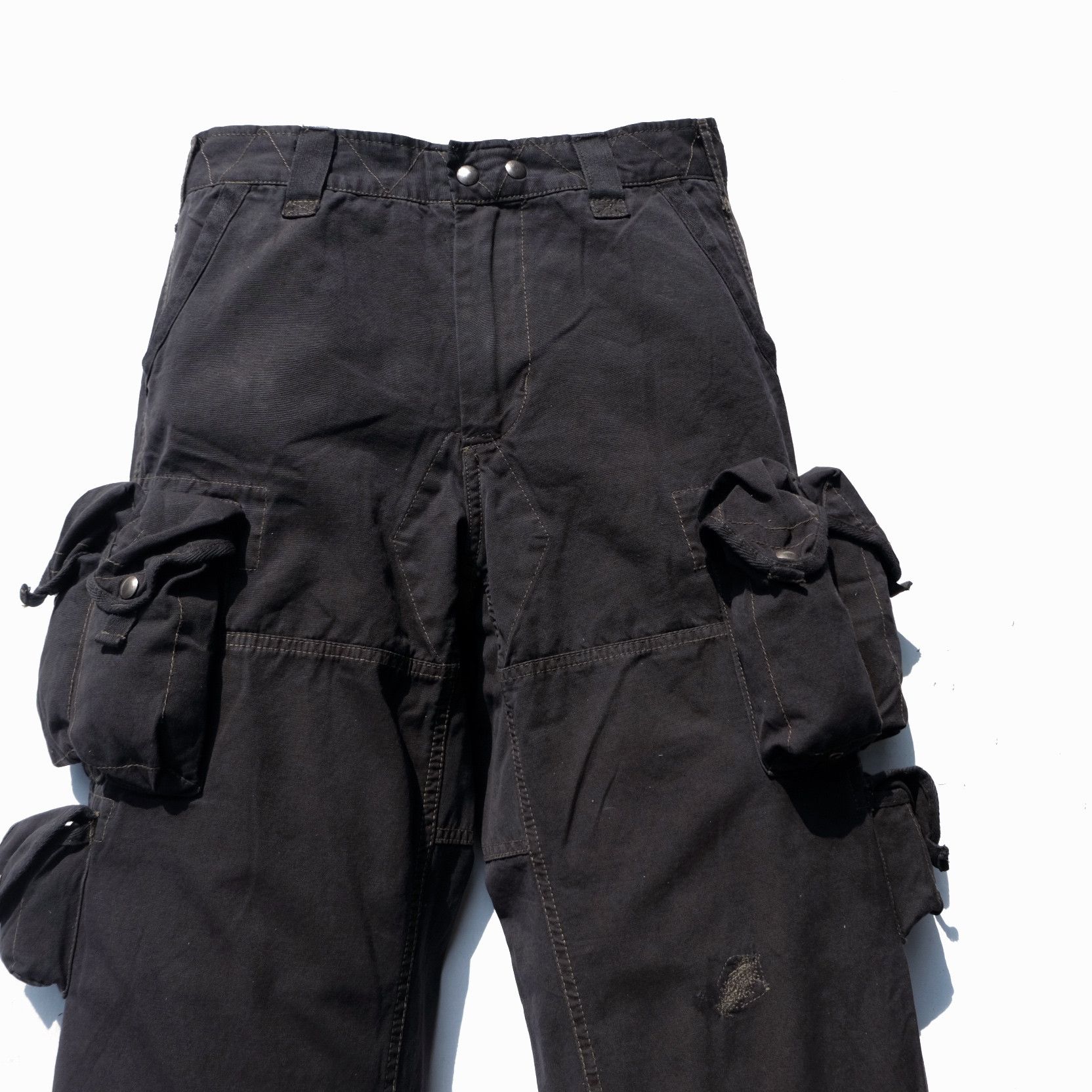Japanese Brand × PPFM × Tete Homme EZRA F multipocket tactical cargo pants Size US 32 / EU 48 - 4 Thumbnail