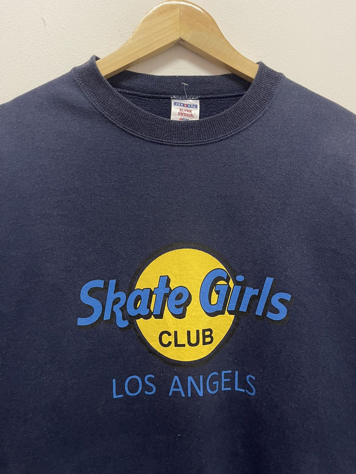Girl Skateboards Vintage Los Angeles SKATE GIRLS Club Sweatshirt Size US M / EU 48-50 / 2 - 2 Thumbnail