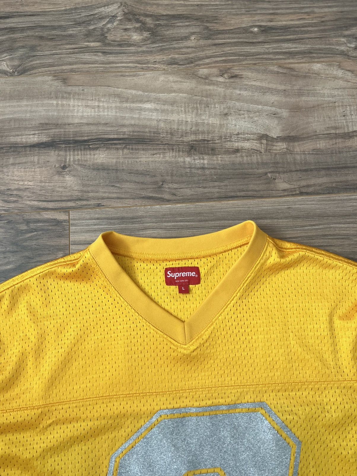 Supreme Supreme Glitter Football Top Size US L / EU 52-54 / 3 - 9 Thumbnail