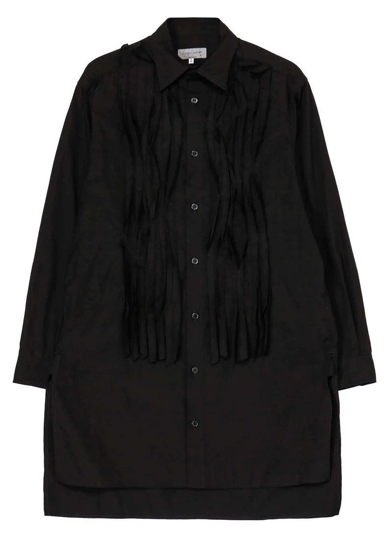 Yohji Yamamoto Yohji Yamamoto 24AW pleated shirt Size US L / EU 52-54 / 3 - 2 Thumbnail