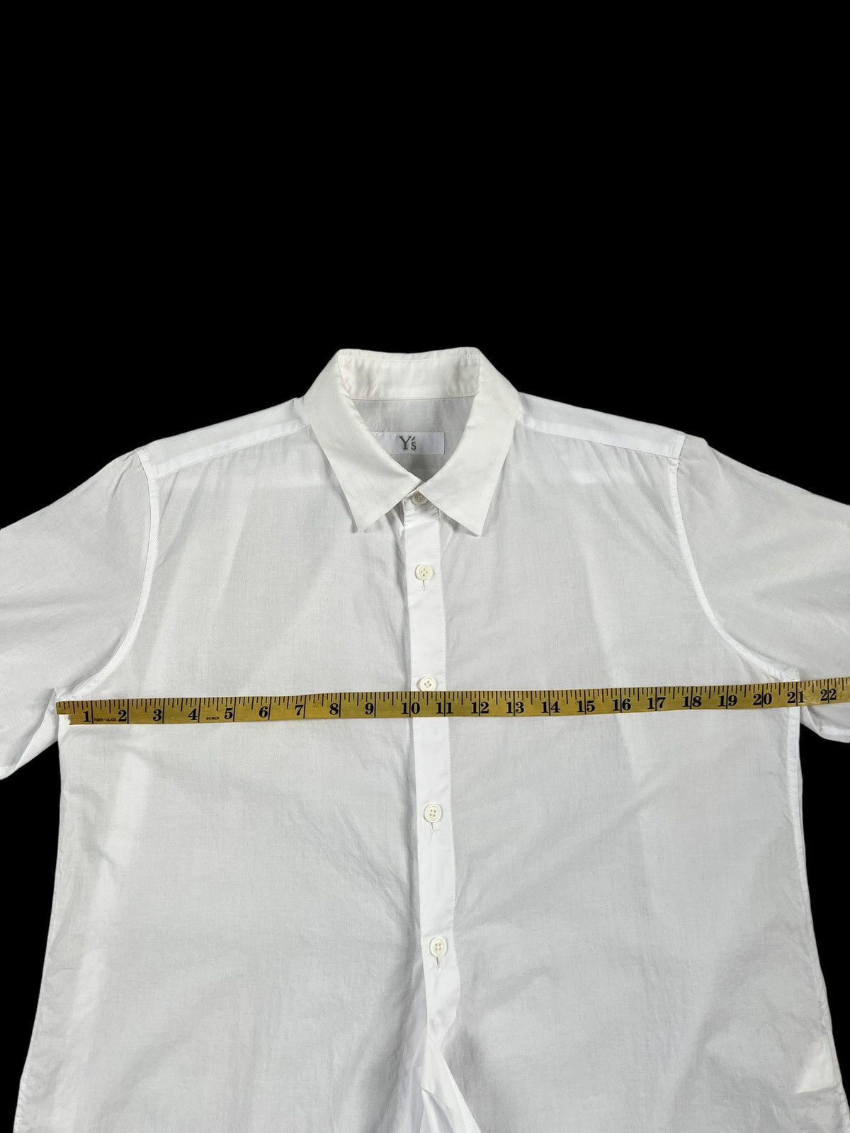 Yohji Yamamoto Archive 1990 Y’s Runaway Asymmetrical Button Shirt Size US M / EU 48-50 / 2 - 14 Thumbnail